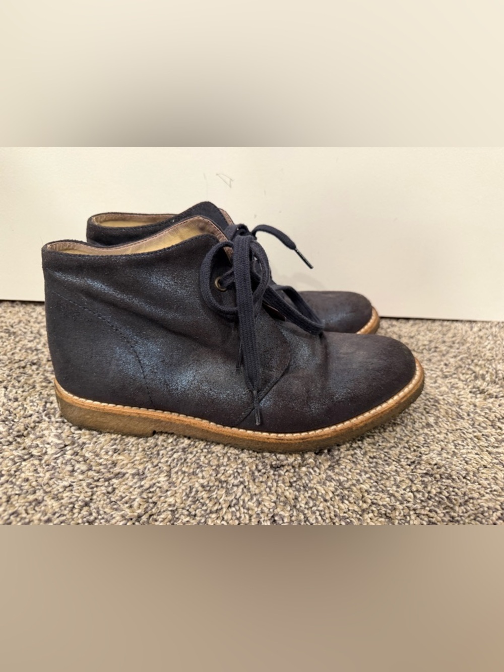 Stella McCartney Navy metallic Boot Sz 36